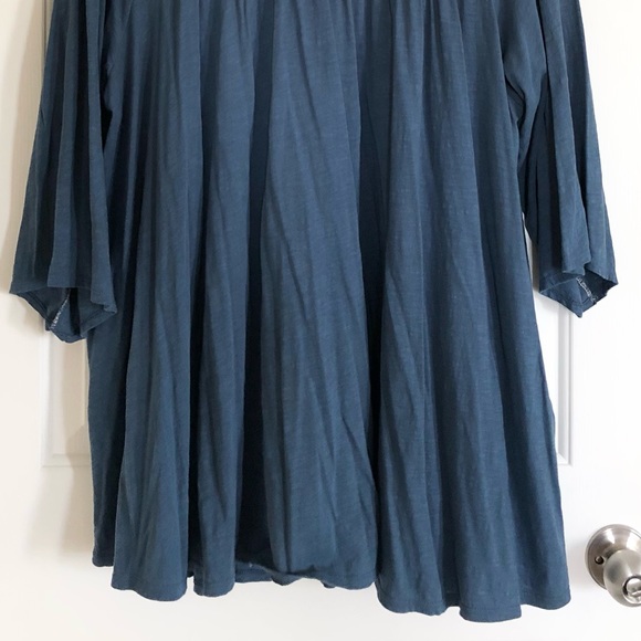 Anthropologie Deletta beaded yoke swing top - Picture 3 of 10